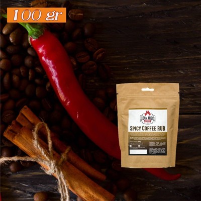 88501055 SPICY COFFEE, JD’s BBQ koreninová kávová zmes 100 g