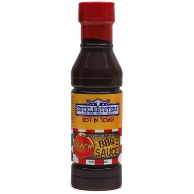 SuckleBusters BBQ Sauce Peach 354ml