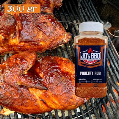 88503850 POULTRY RUB na hydinu, JD’s BBQ koreninová zmes 300 g praktická koren...